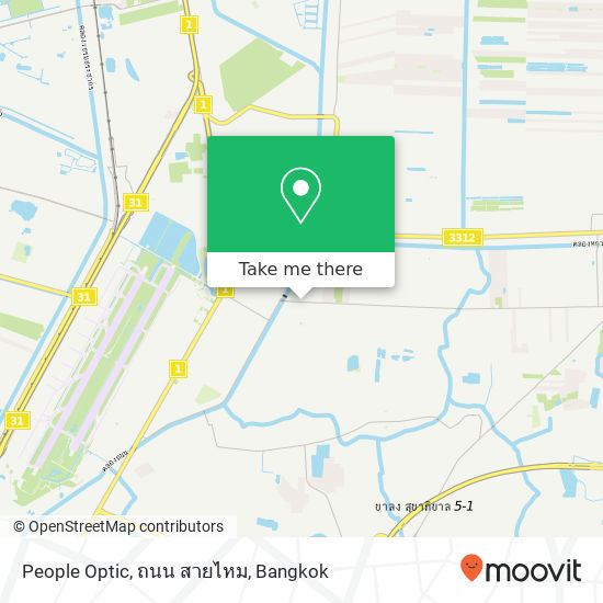 People Optic, ถนน สายไหม map