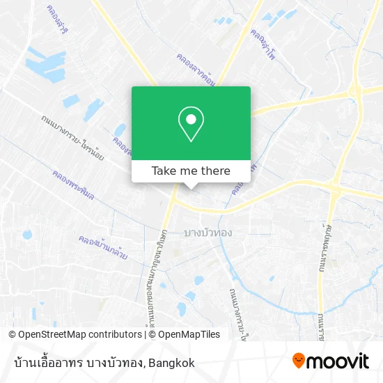 บ้านเอื้ออาทร บางบัวทอง map