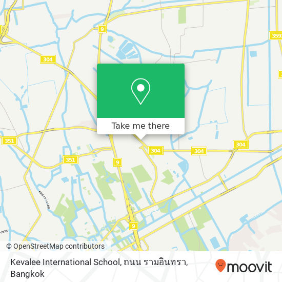 Kevalee International School, ถนน รามอินทรา map