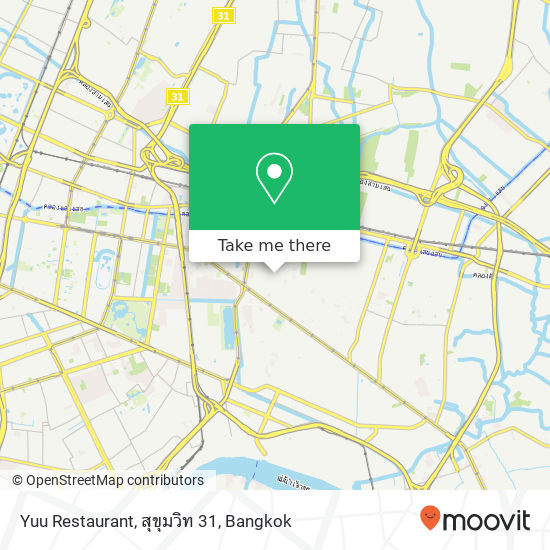 Yuu Restaurant, สุขุมวิท 31 map