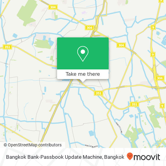 Bangkok Bank-Passbook Update Machine map