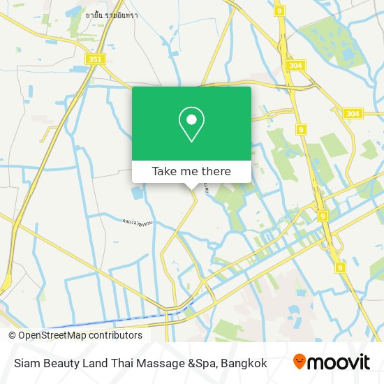 Siam Beauty Land Thai Massage &Spa map