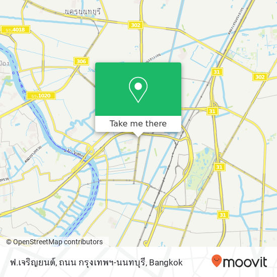 ฟ.เจริญยนต์, ถนน กรุงเทพฯ-นนทบุรี map