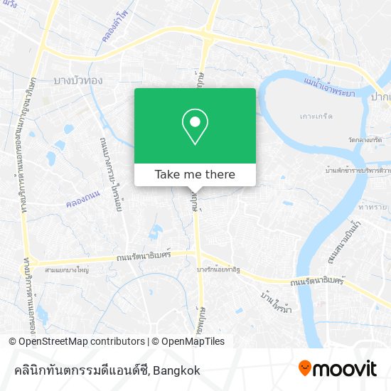 คลินิกทันตกรรมดีแอนด์ซี map