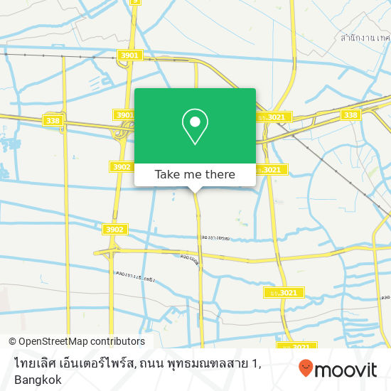 ไทยเลิศ เอ็นเตอร์ไพร์ส, ถนน พุทธมณฑลสาย 1 map