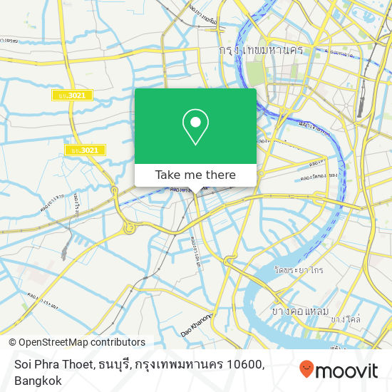 Soi Phra Thoet, ธนบุรี, กรุงเทพมหานคร 10600 map