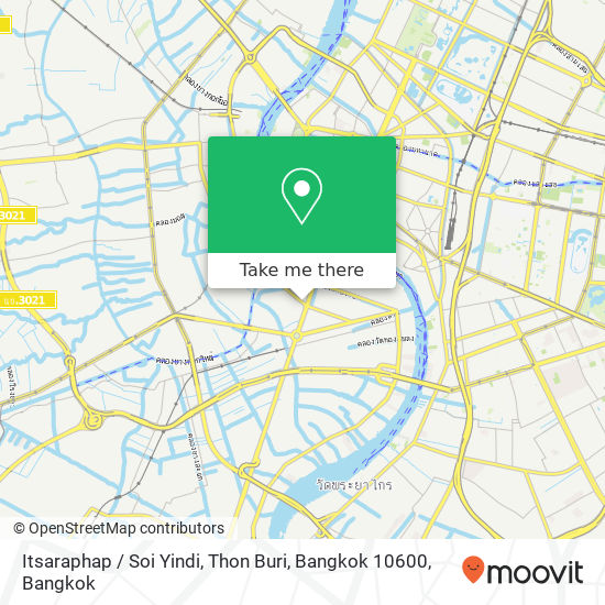 Itsaraphap / Soi Yindi, Thon Buri, Bangkok 10600 map