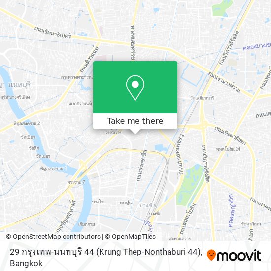 29 กรุงเทพ-นนทบุรี 44 (Krung Thep-Nonthaburi 44) map