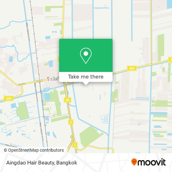 Aingdao Hair Beauty map