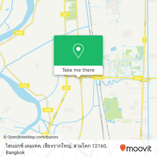 ไฮนอกซ์ เคมเทค, เชียงรากใหญ่, สามโคก 12160 map