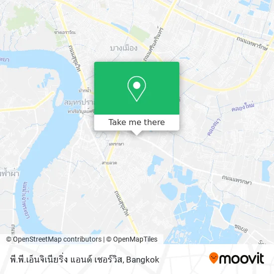 พี.พี.เอ็นจิเนียริ่ง แอนด์ เซอร์วิส map