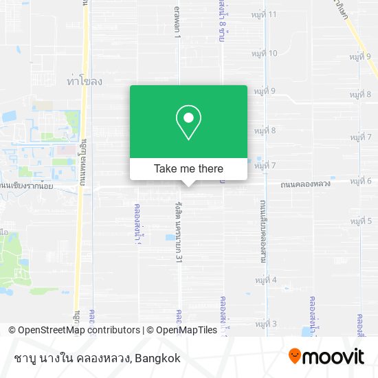 ชาบู นางใน คลองหลวง map