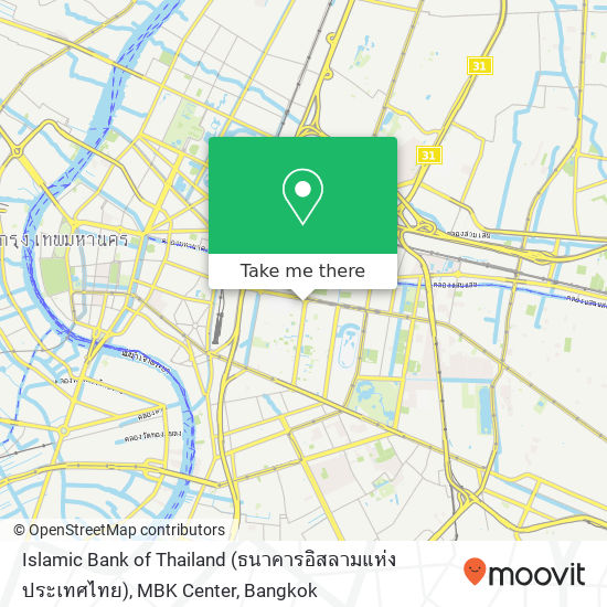 Islamic Bank of Thailand (ธนาคารอิสลามแห่งประเทศไทย), MBK Center map