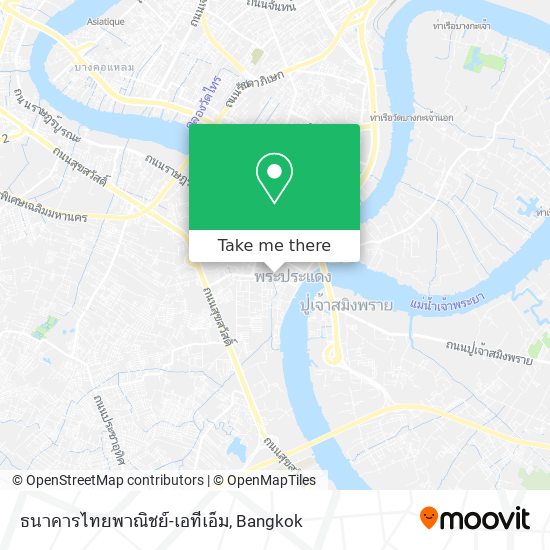 ธนาคารไทยพาณิชย์-เอทีเอ็ม map