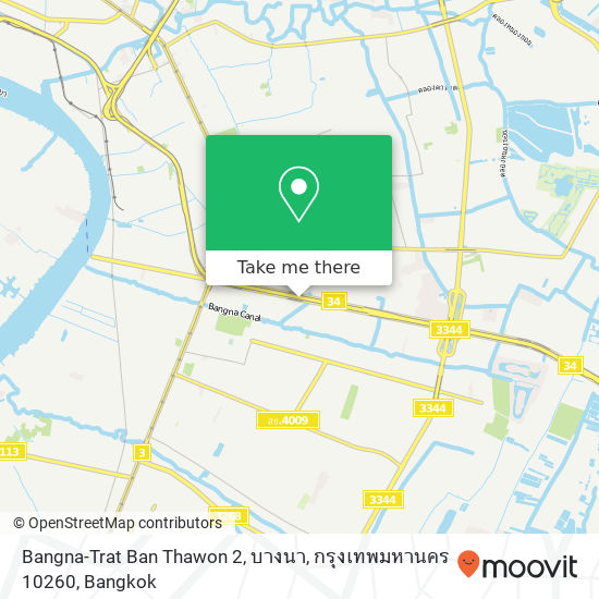 Bangna-Trat Ban Thawon 2, บางนา, กรุงเทพมหานคร 10260 map