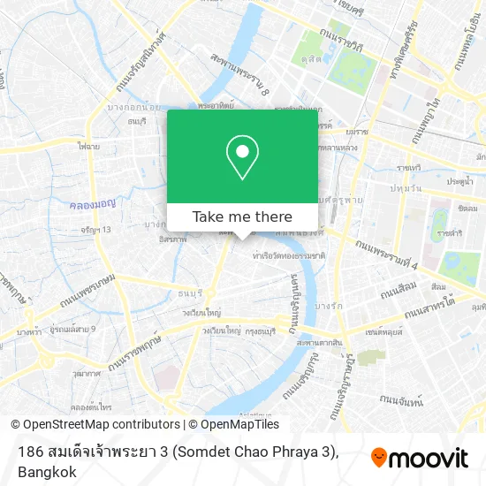 186 สมเด็จเจ้าพระยา 3 (Somdet Chao Phraya 3) map