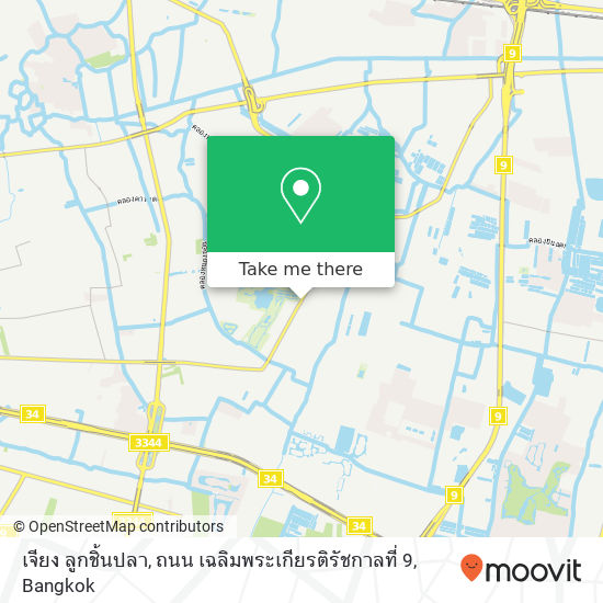 เจียง ลูกชิ้นปลา, ถนน เฉลิมพระเกียรติรัชกาลที่ 9 map