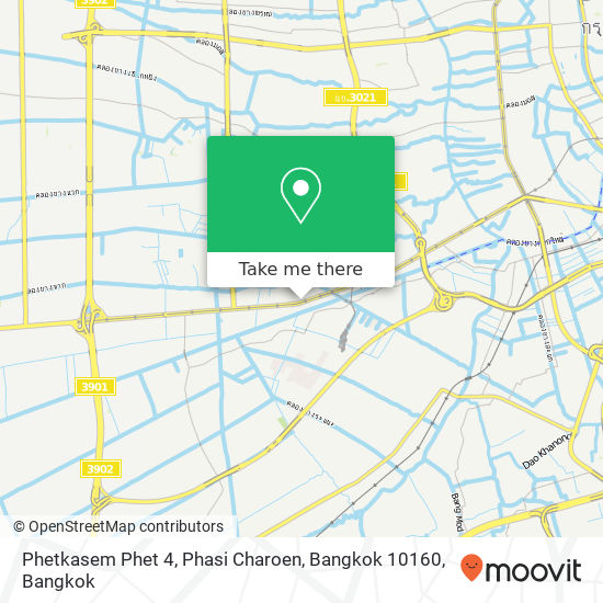 Phetkasem Phet 4, Phasi Charoen, Bangkok 10160 map