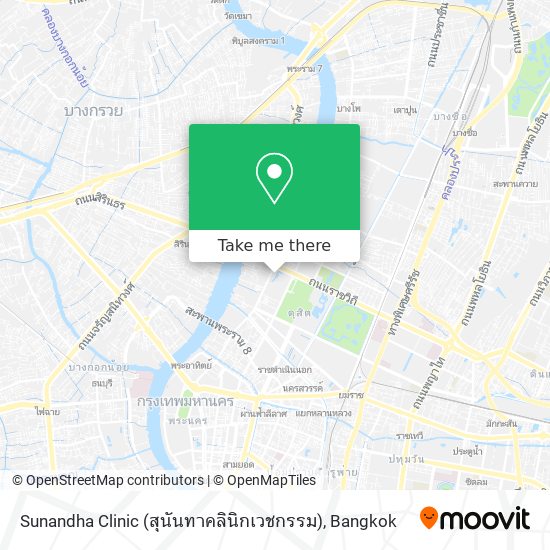 Sunandha Clinic (สุนันทาคลินิกเวชกรรม) map