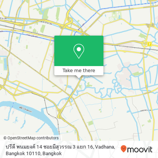 ปรีดี พนมยงค์ 14 ซอยมีสุวรรณ 3 แยก 16, Vadhana, Bangkok 10110 map