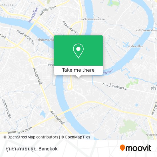ชุมชนถนอมสุข map