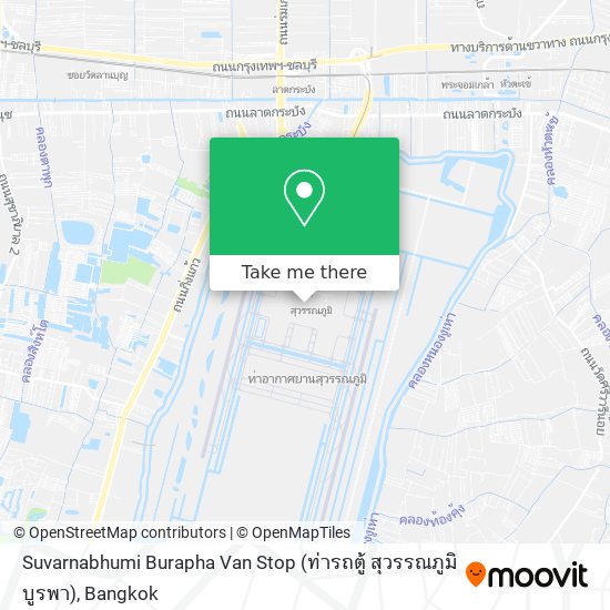 Suvarnabhumi Burapha Van Stop (ท่ารถตู้ สุวรรณภูมิ บูรพา) map