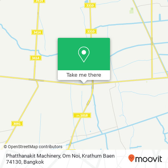 Phatthanakit Machinery, Om Noi, Krathum Baen 74130 map