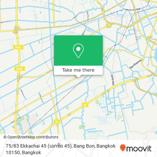 75 / 83 Ekkachai 45 (เอกชัย 45), Bang Bon, Bangkok 10150 map