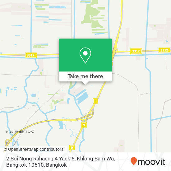 2 Soi Nong Rahaeng 4 Yaek 5, Khlong Sam Wa, Bangkok 10510 map
