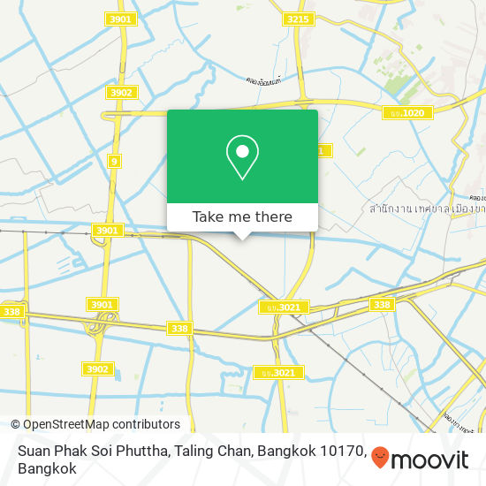 Suan Phak Soi Phuttha, Taling Chan, Bangkok 10170 map