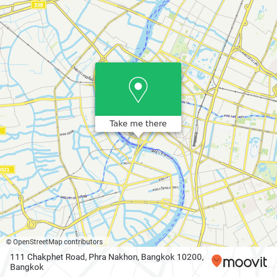 111 Chakphet Road, Phra Nakhon, Bangkok 10200 map