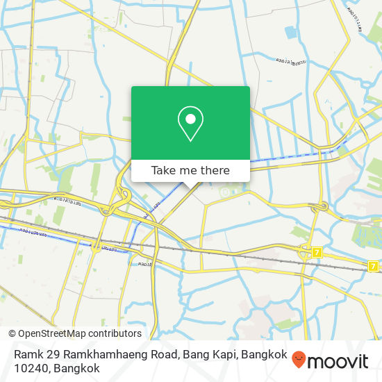 Ramk 29 Ramkhamhaeng Road, Bang Kapi, Bangkok 10240 map