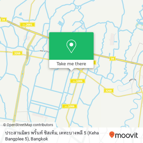 ประสานมิตร พริ้นท์ ซิสเท็ม, เคหะบางพลี 5 (Keha Bangplee 5) map