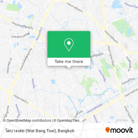 วัดบางเตย (Wat Bang Toei) map