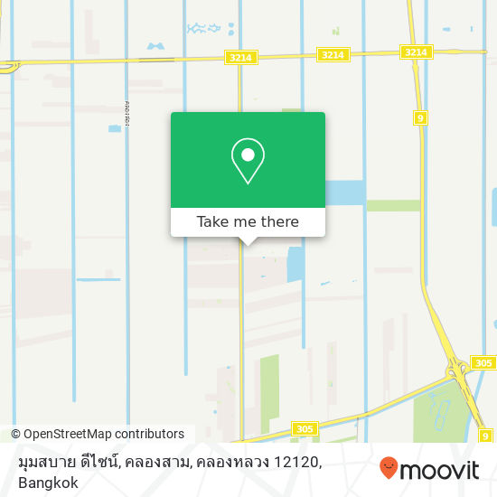 มุมสบาย ดีไซน์, คลองสาม, คลองหลวง 12120 map