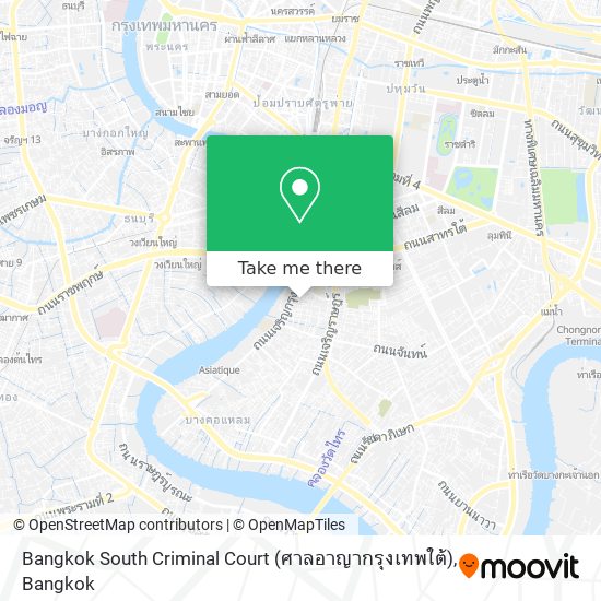 Bangkok South Criminal Court (ศาลอาญากรุงเทพใต้) map
