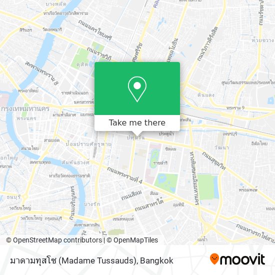 มาดามทุสโซ (Madame Tussauds) map