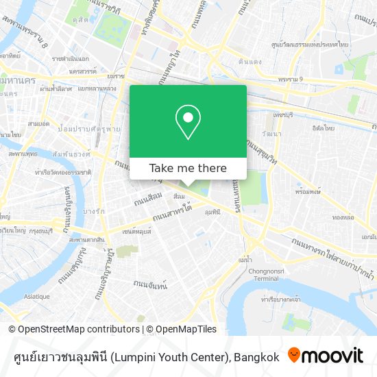 ศูนย์เยาวชนลุมพินี (Lumpini Youth Center) map