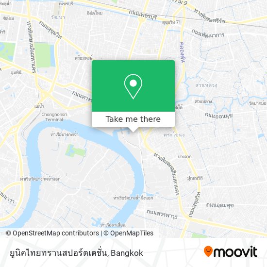 ยูนิคไทยทรานสปอร์ตเตชั่น map