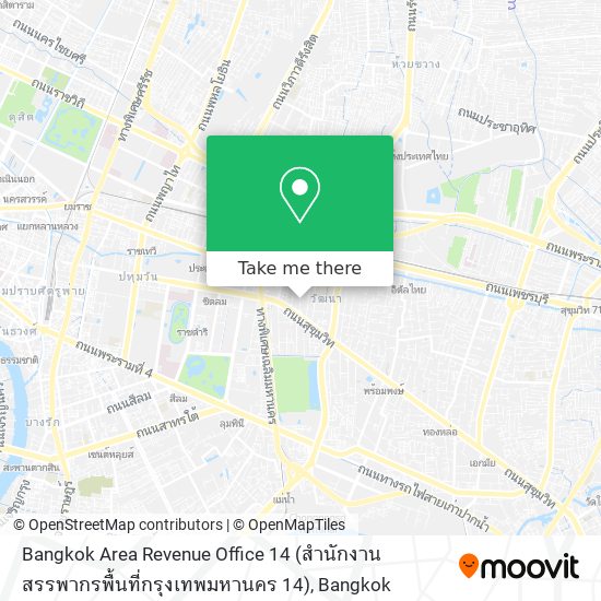 Bangkok Area Revenue Office 14 (สำนักงานสรรพากรพื้นที่กรุงเทพมหานคร 14) map