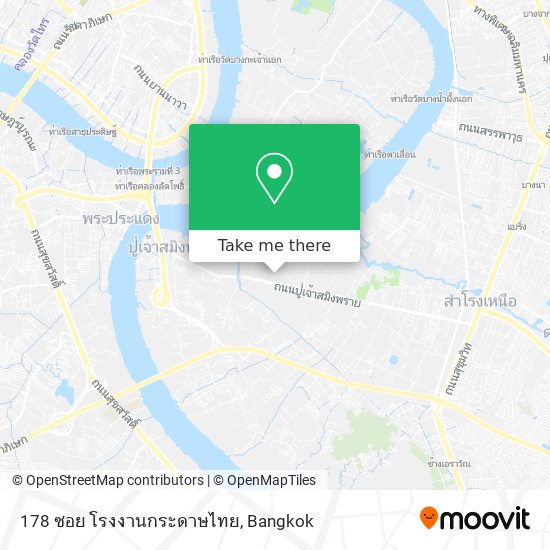 178 ซอย โรงงานกระดาษไทย map