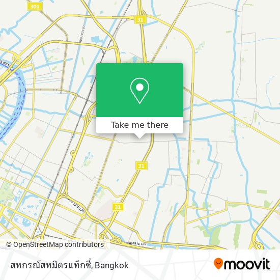 สหกรณ์สหมิตรแท็กซี่ map