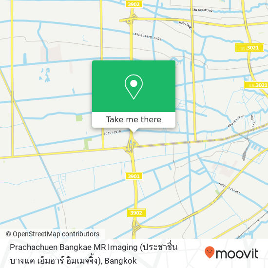 Prachachuen Bangkae MR Imaging (ประชาชื่น บางแค เอ็มอาร์ อิมเมจจิ้ง) map