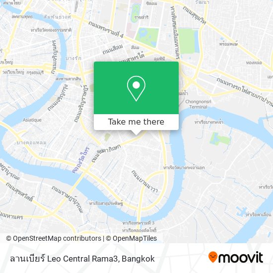 ลานเบียร์ Leo Central Rama3 map