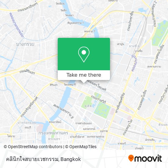 คลินิกใจสบายเวชกรรม map