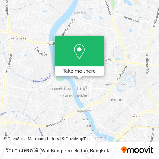 วัดบางแพรกใต้ (Wat Bang Phraek Tai) map