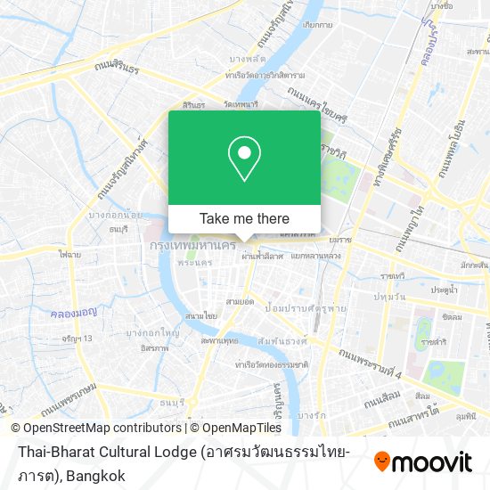 Thai-Bharat Cultural Lodge (อาศรมวัฒนธรรมไทย-ภารต) map