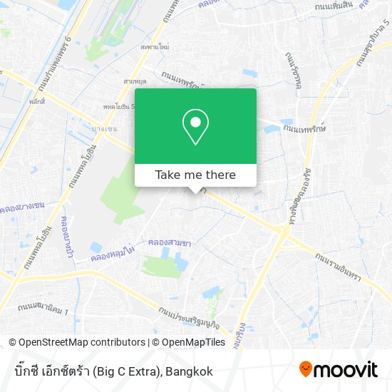 บิ๊กซี เอ็กซ์ตร้า (Big C Extra) map