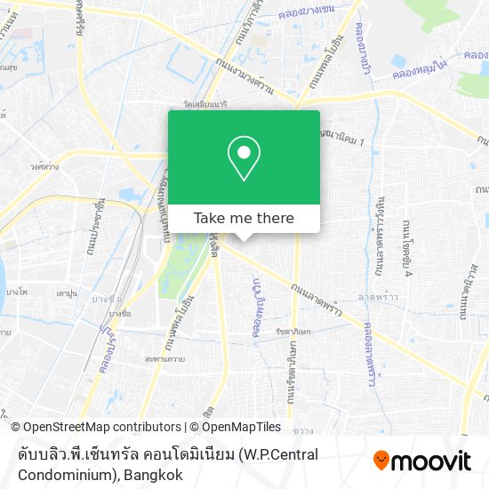 ดับบลิว.พี.เซ็นทรัล คอนโดมิเนียม (W.P.Central Condominium) map