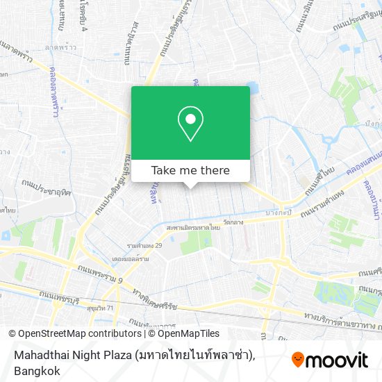 Mahadthai Night Plaza (มหาดไทยไนท์พลาซ่า) map